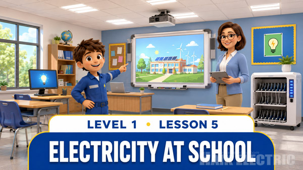 学校の電気