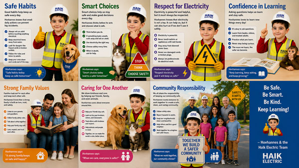 Hovhannes, the young safety ambassador