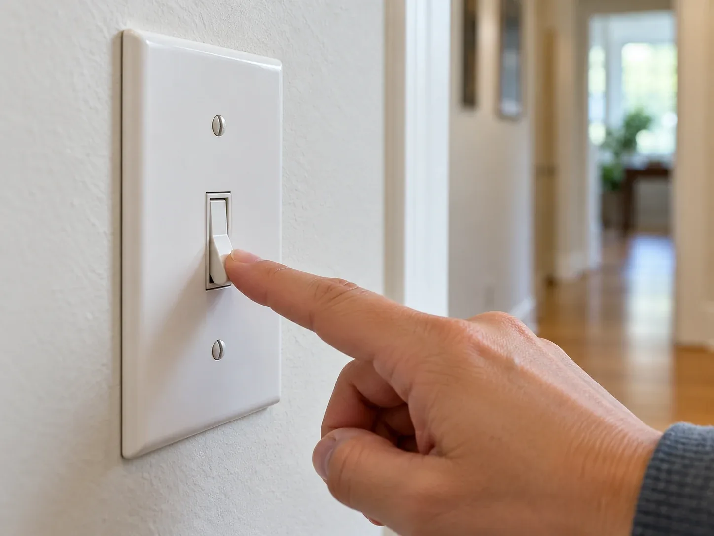 Apaga el interruptor